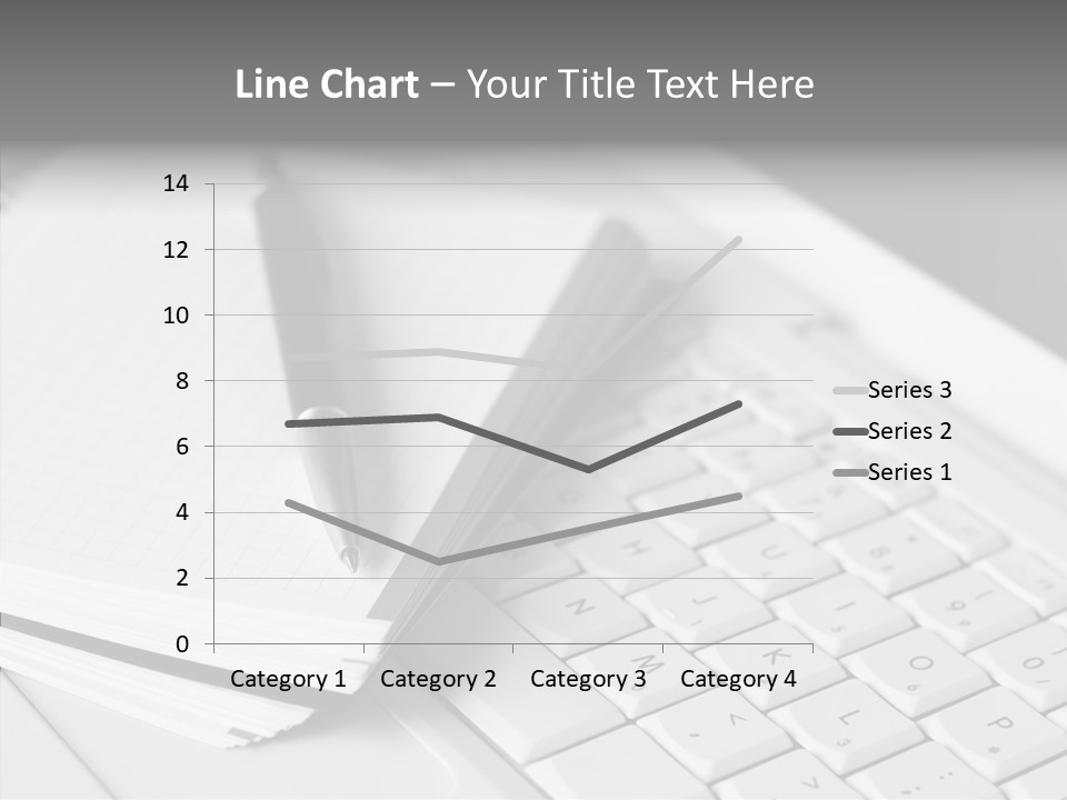 Togetherness White Background Assist PowerPoint Template