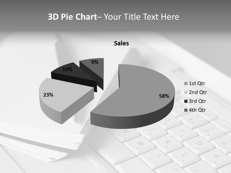 Togetherness White Background Assist PowerPoint Template