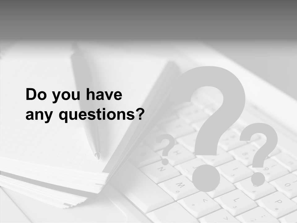 Togetherness White Background Assist PowerPoint Template