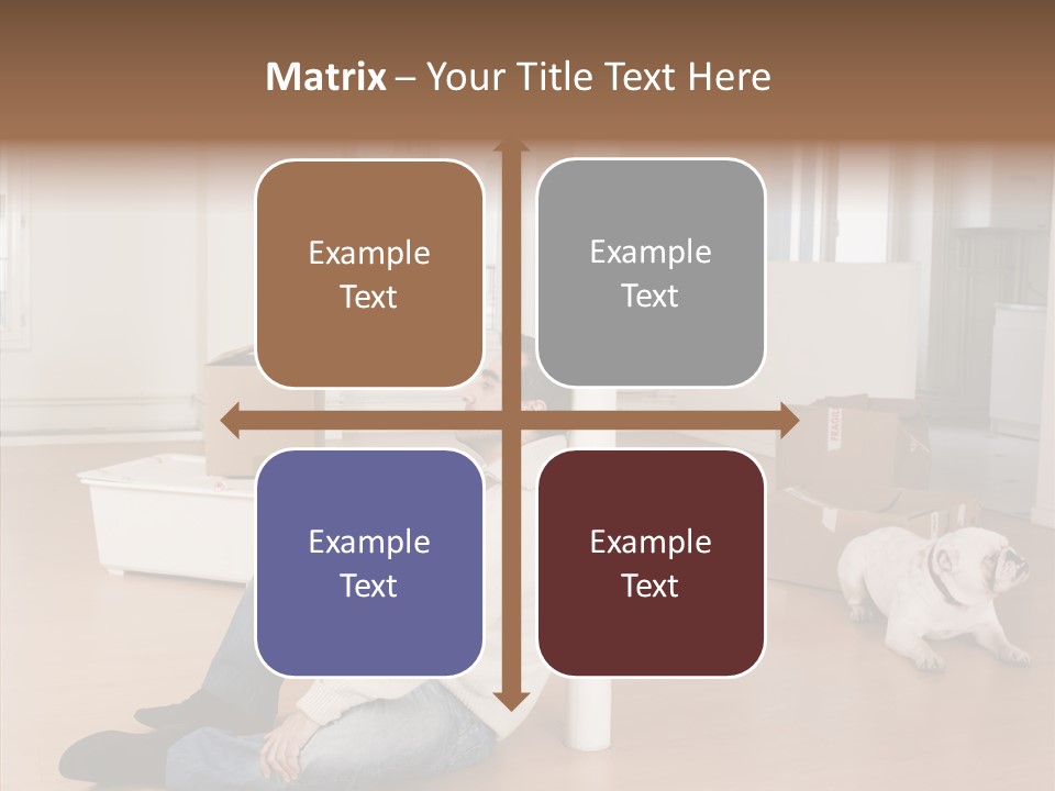 Senior  Female Senior PowerPoint Template