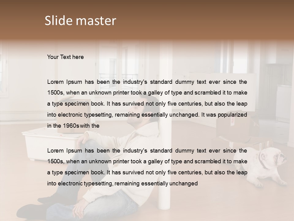 Senior  Female Senior PowerPoint Template