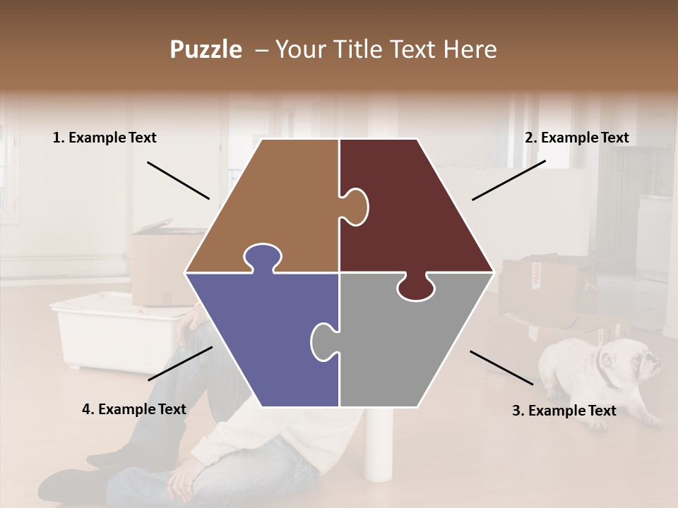 Senior  Female Senior PowerPoint Template