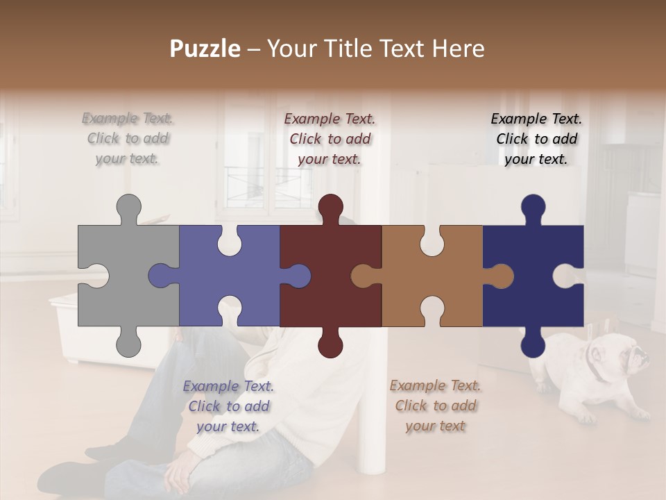 Senior  Female Senior PowerPoint Template