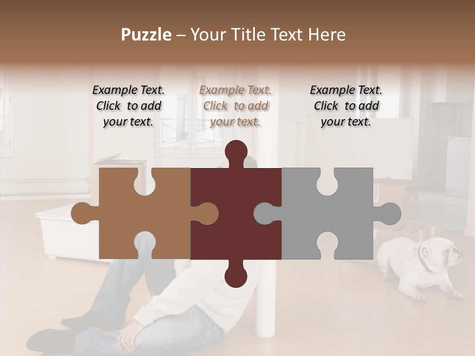 Senior  Female Senior PowerPoint Template