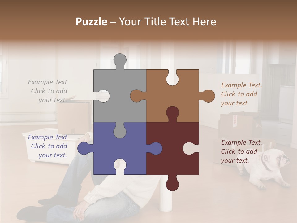 Senior  Female Senior PowerPoint Template