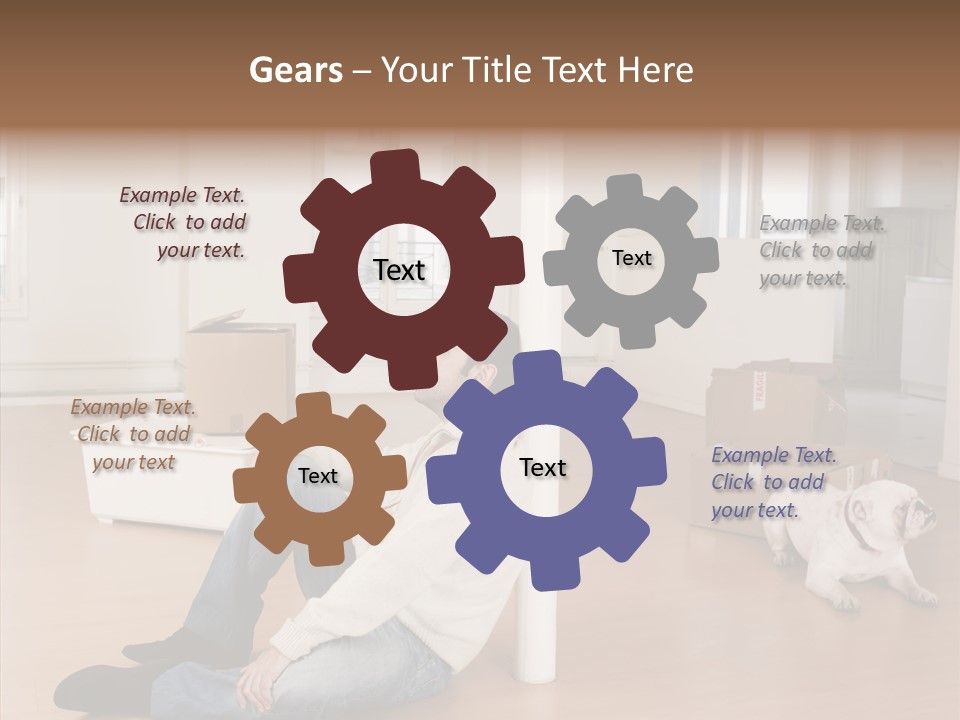 Senior  Female Senior PowerPoint Template