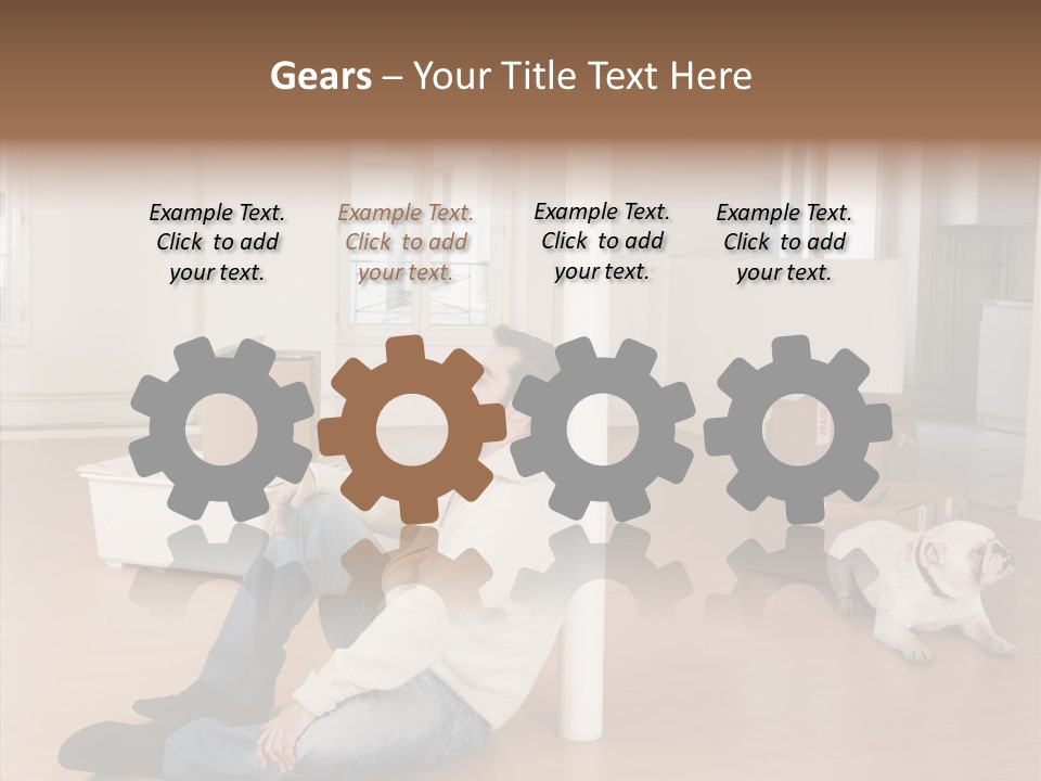 Senior  Female Senior PowerPoint Template