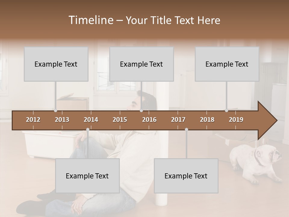 Senior  Female Senior PowerPoint Template