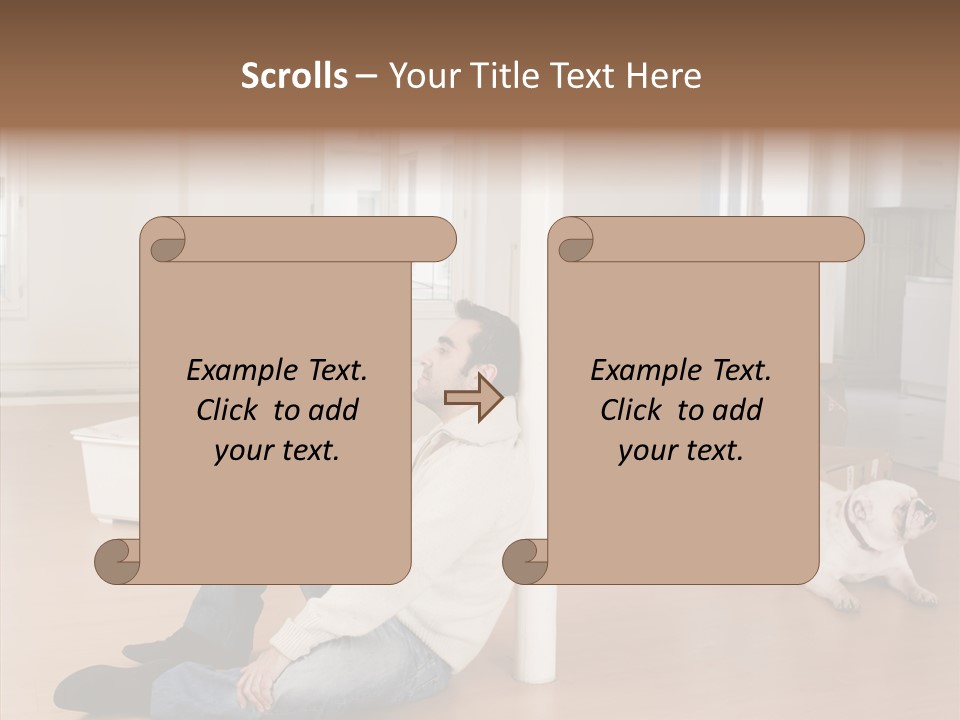 Senior  Female Senior PowerPoint Template