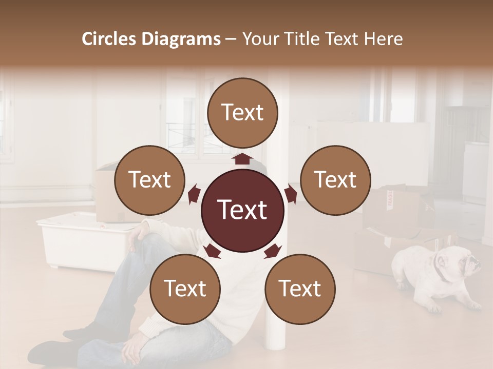 Senior  Female Senior PowerPoint Template