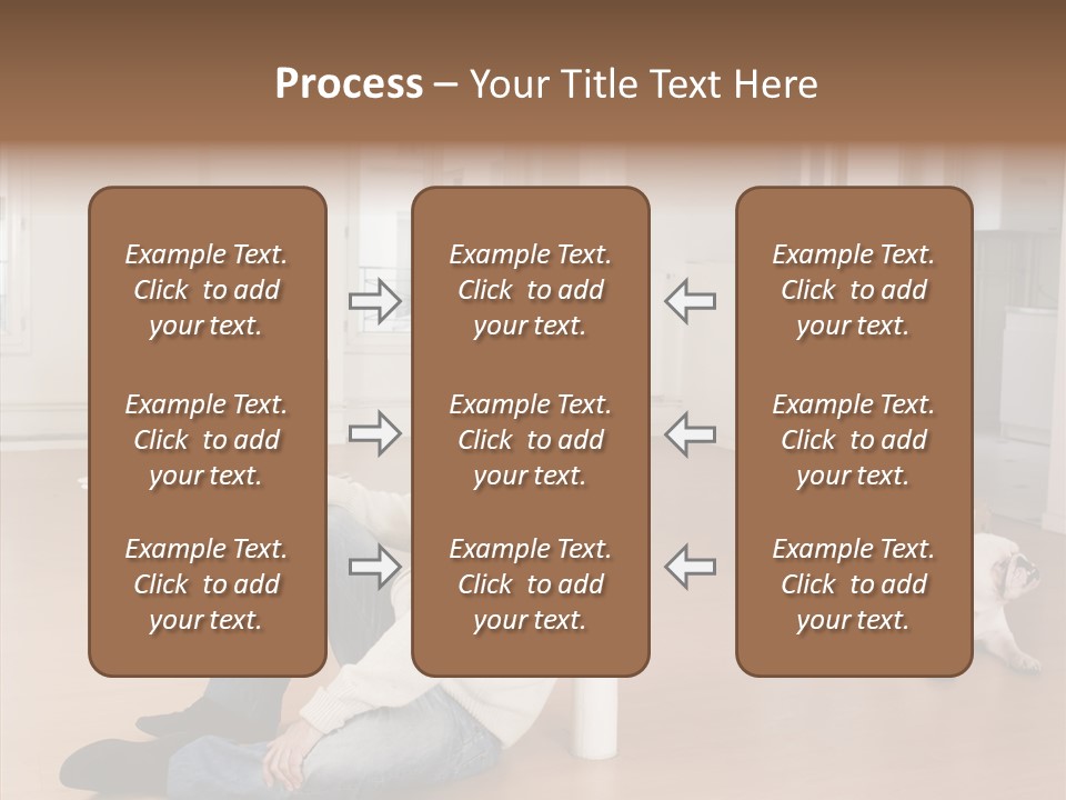 Senior  Female Senior PowerPoint Template
