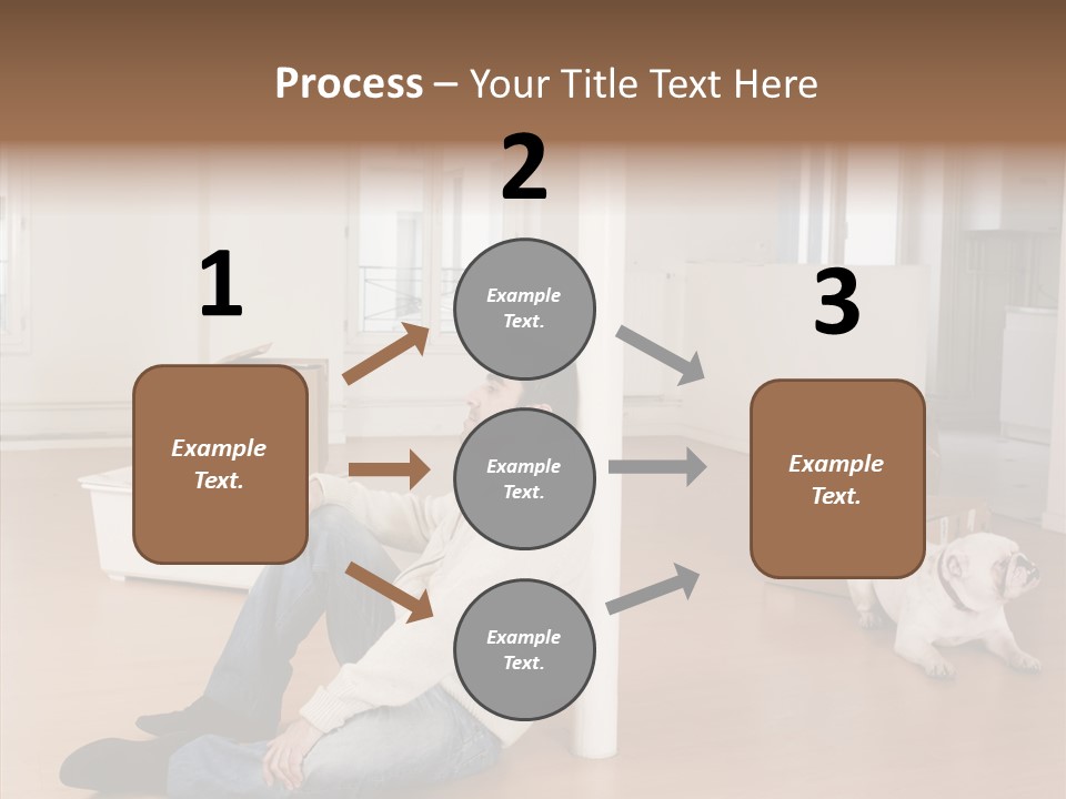 Senior  Female Senior PowerPoint Template