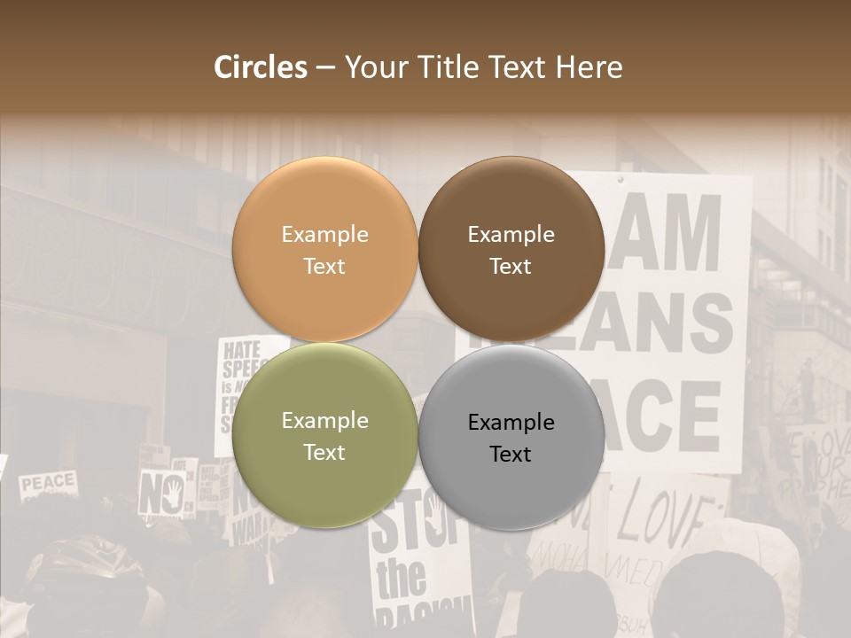 Grandmother Women Senior PowerPoint Template