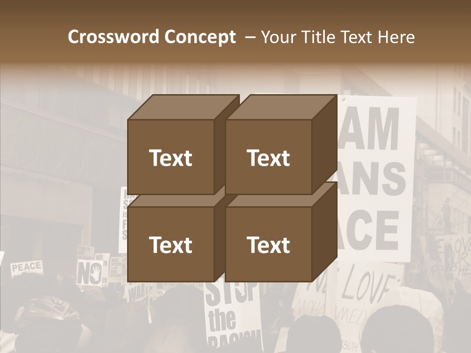 Grandmother Women Senior PowerPoint Template