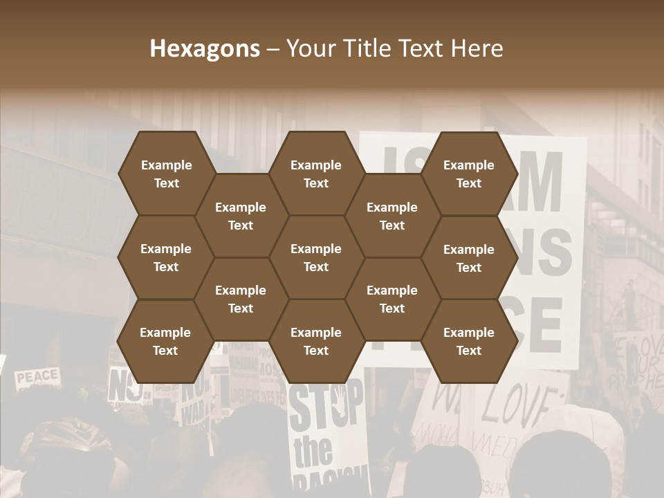 Grandmother Women Senior PowerPoint Template