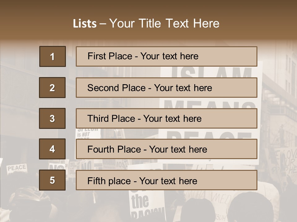Grandmother Women Senior PowerPoint Template