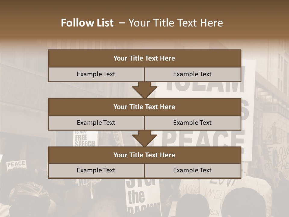 Grandmother Women Senior PowerPoint Template