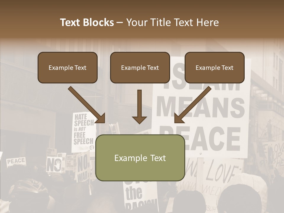 Grandmother Women Senior PowerPoint Template