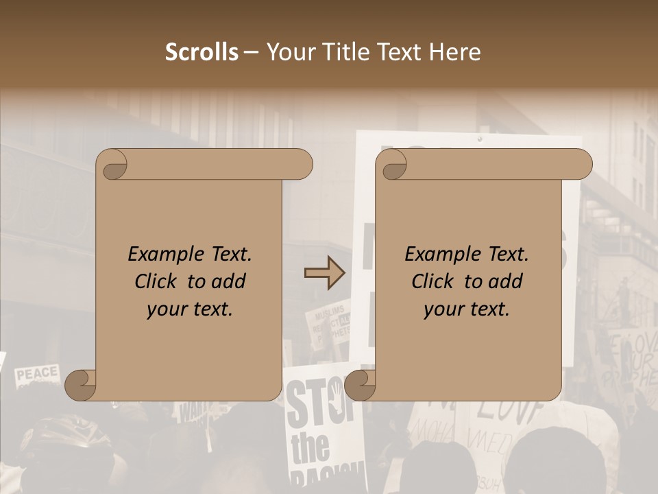 Grandmother Women Senior PowerPoint Template