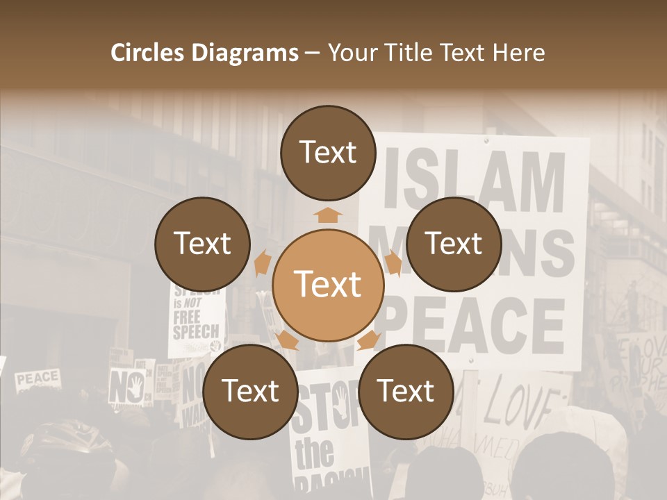 Grandmother Women Senior PowerPoint Template