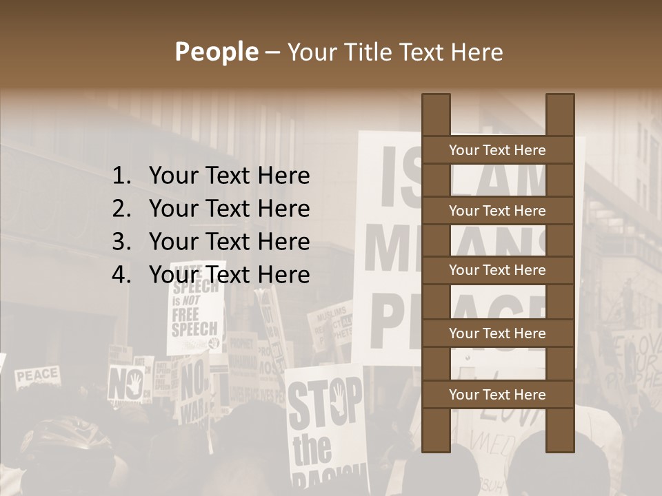 Grandmother Women Senior PowerPoint Template