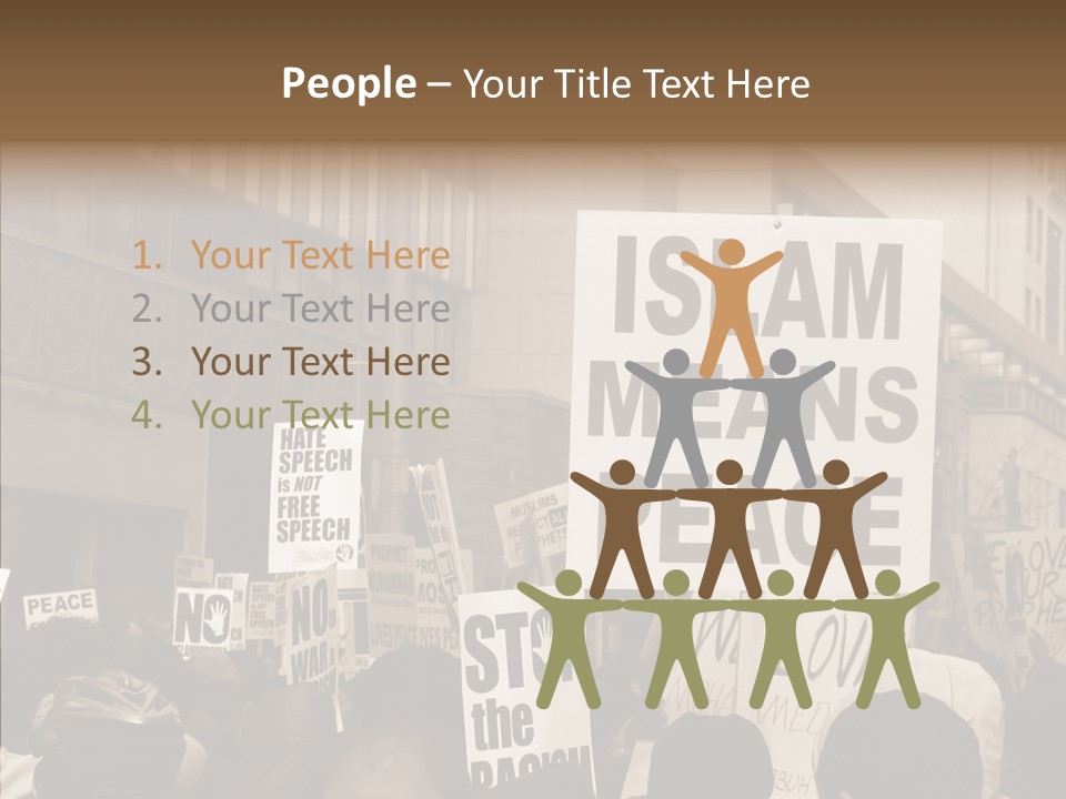 Grandmother Women Senior PowerPoint Template