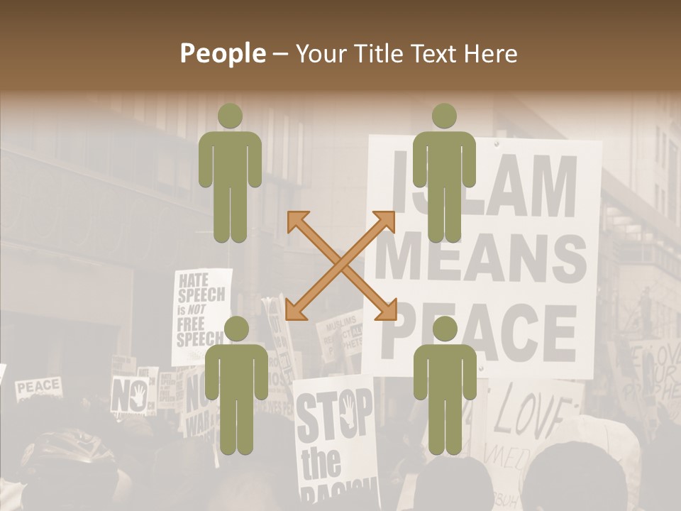 Grandmother Women Senior PowerPoint Template