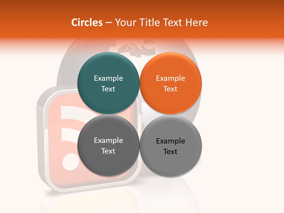 Female Finger Help PowerPoint Template