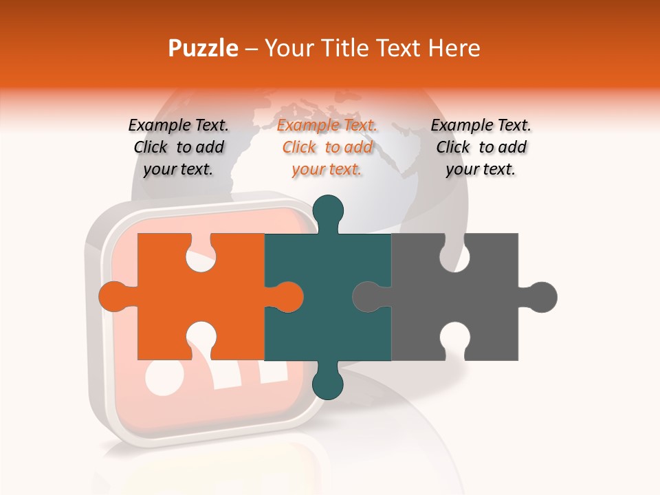 Female Finger Help PowerPoint Template