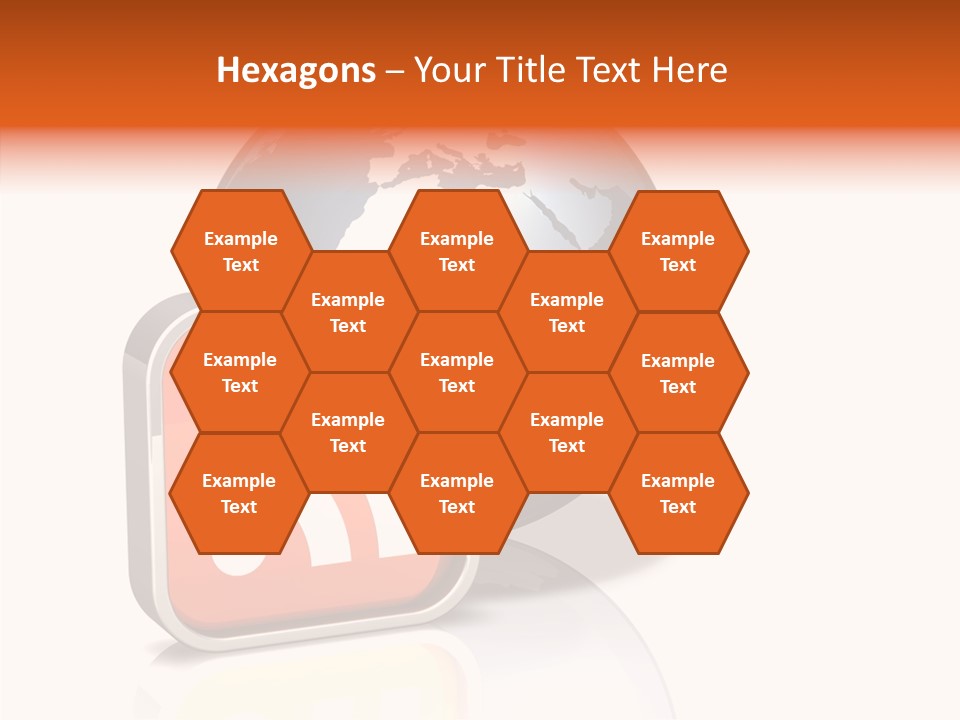 Female Finger Help PowerPoint Template