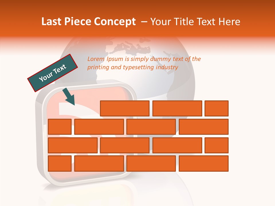 Female Finger Help PowerPoint Template