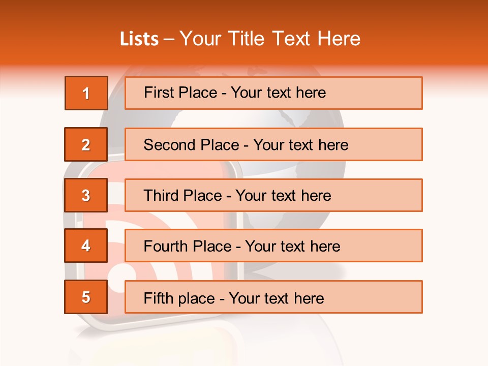 Female Finger Help PowerPoint Template