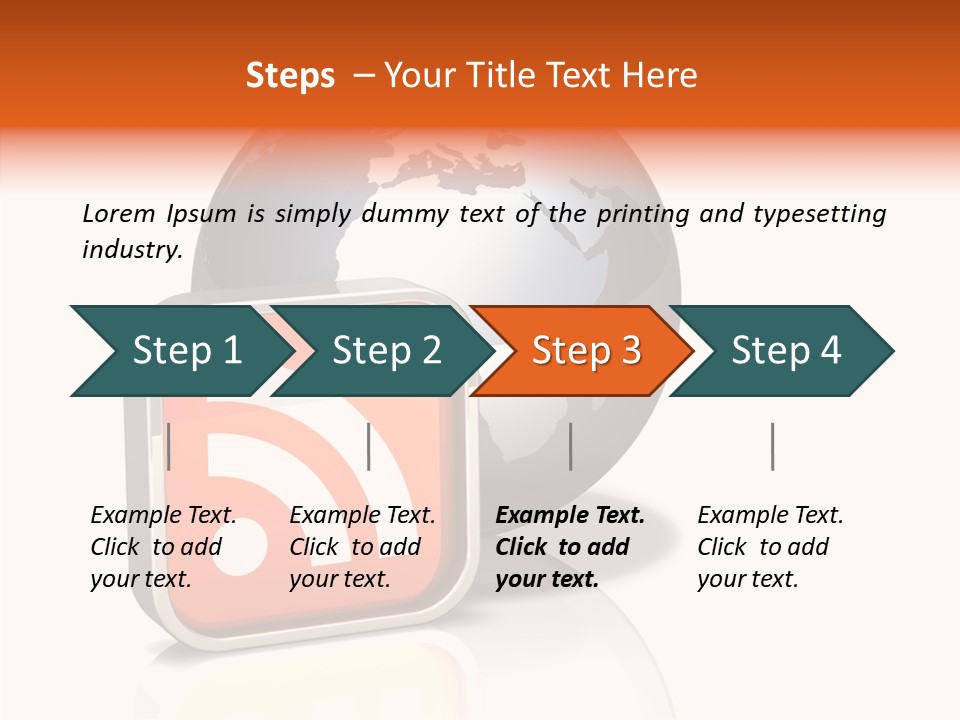 Female Finger Help PowerPoint Template