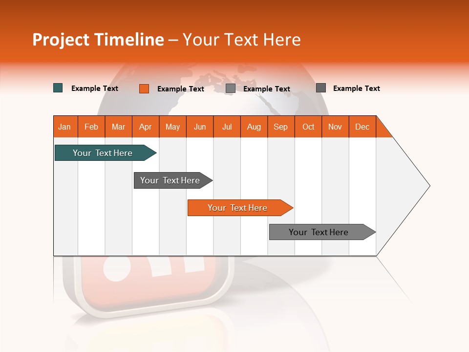 Female Finger Help PowerPoint Template