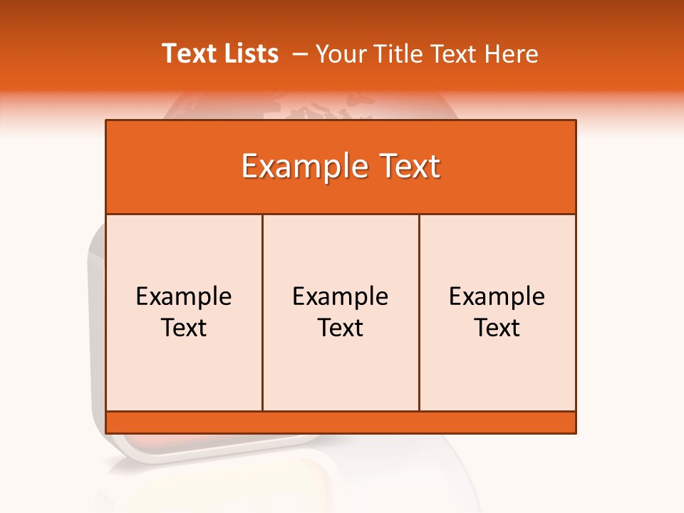 Female Finger Help PowerPoint Template