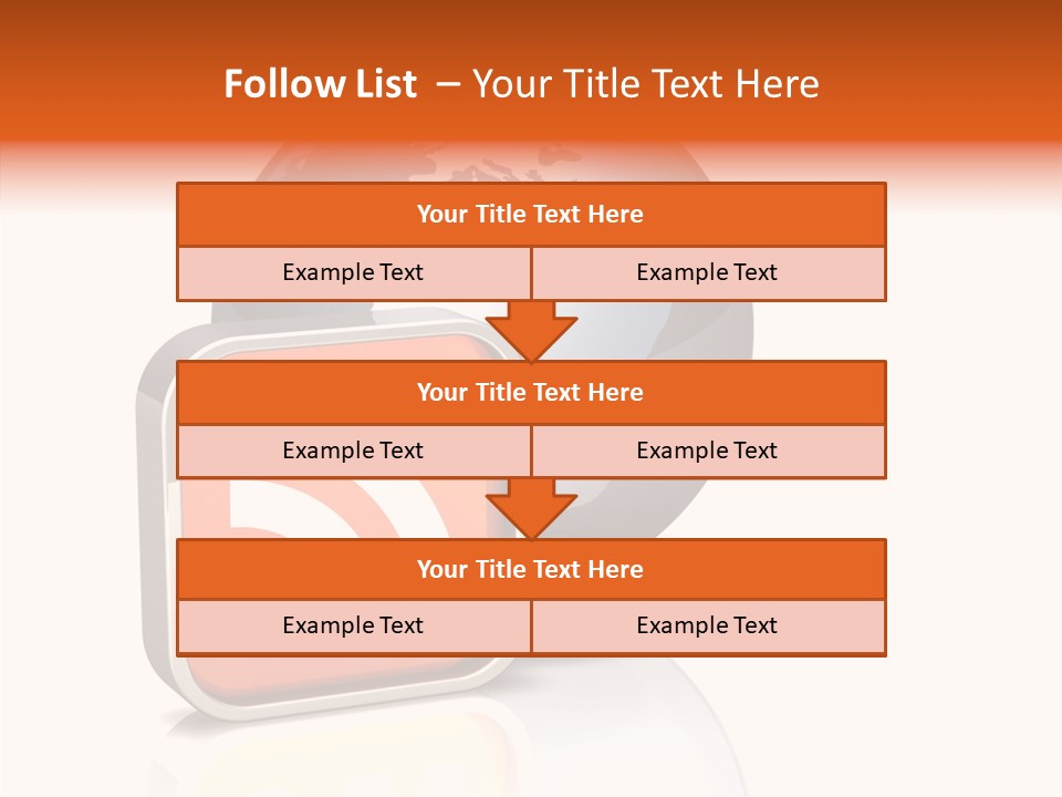Female Finger Help PowerPoint Template