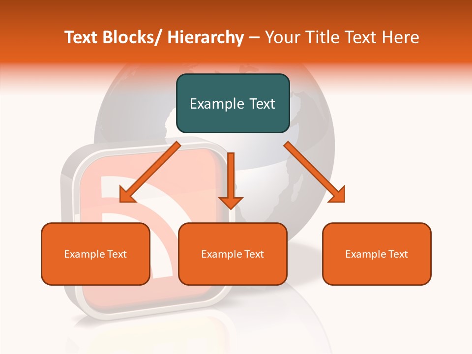 Female Finger Help PowerPoint Template
