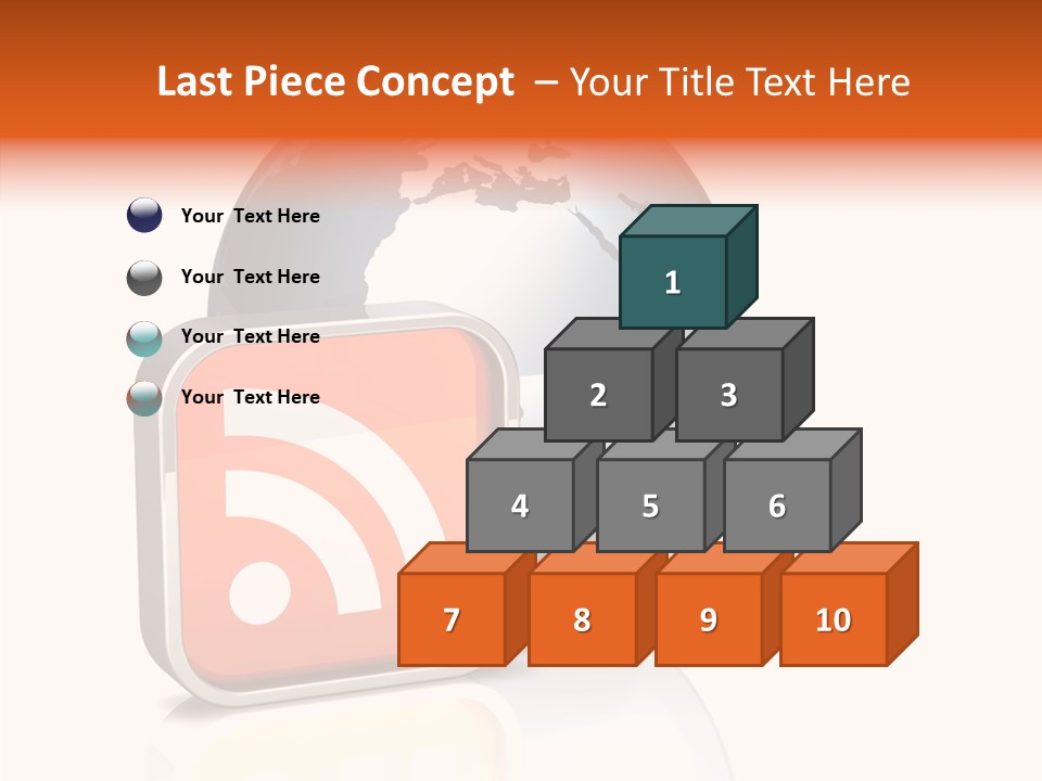 Female Finger Help PowerPoint Template