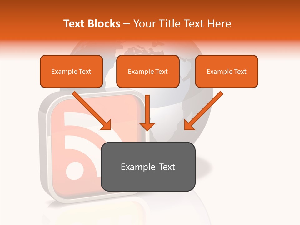 Female Finger Help PowerPoint Template