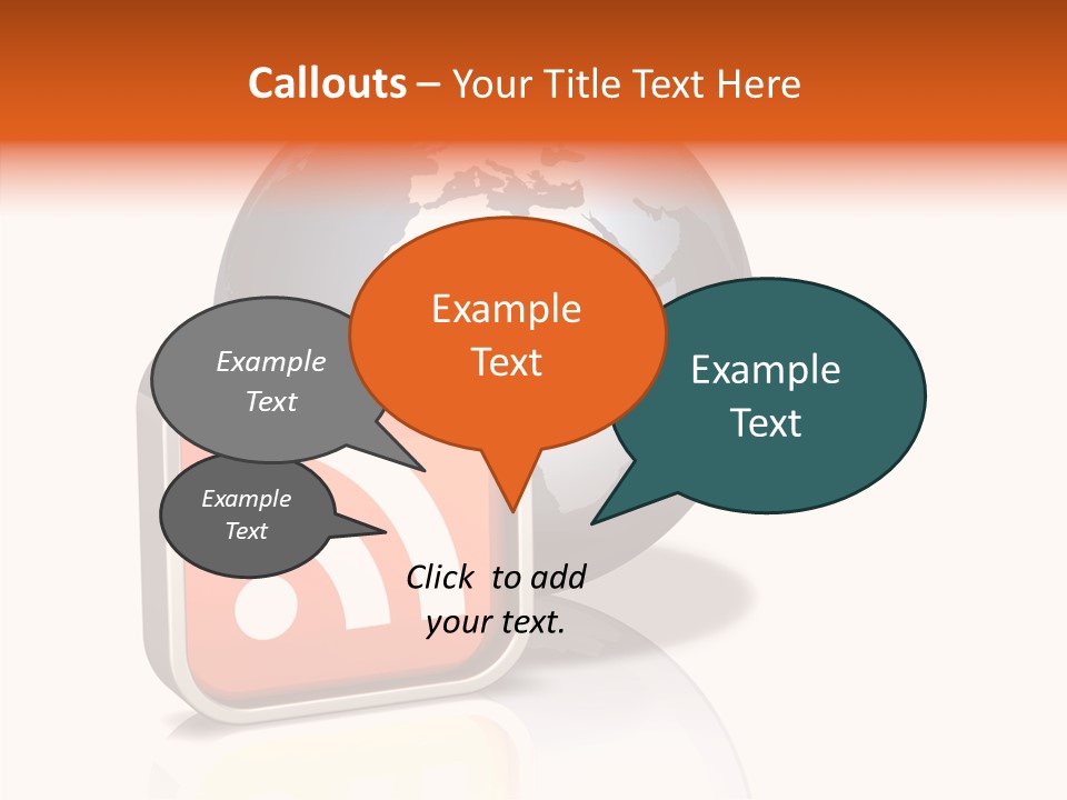 Female Finger Help PowerPoint Template