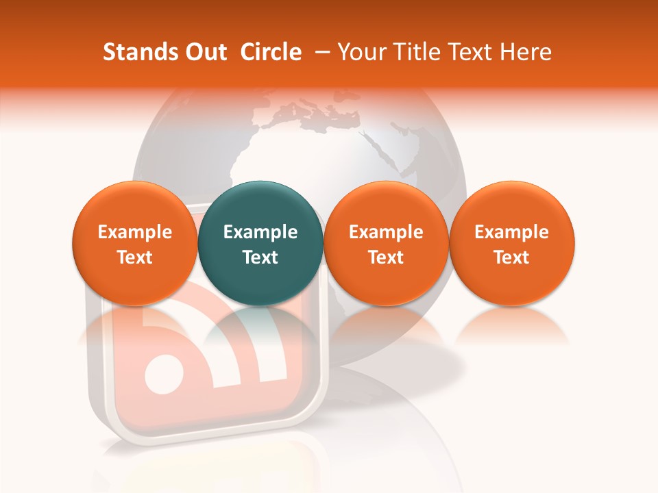 Female Finger Help PowerPoint Template