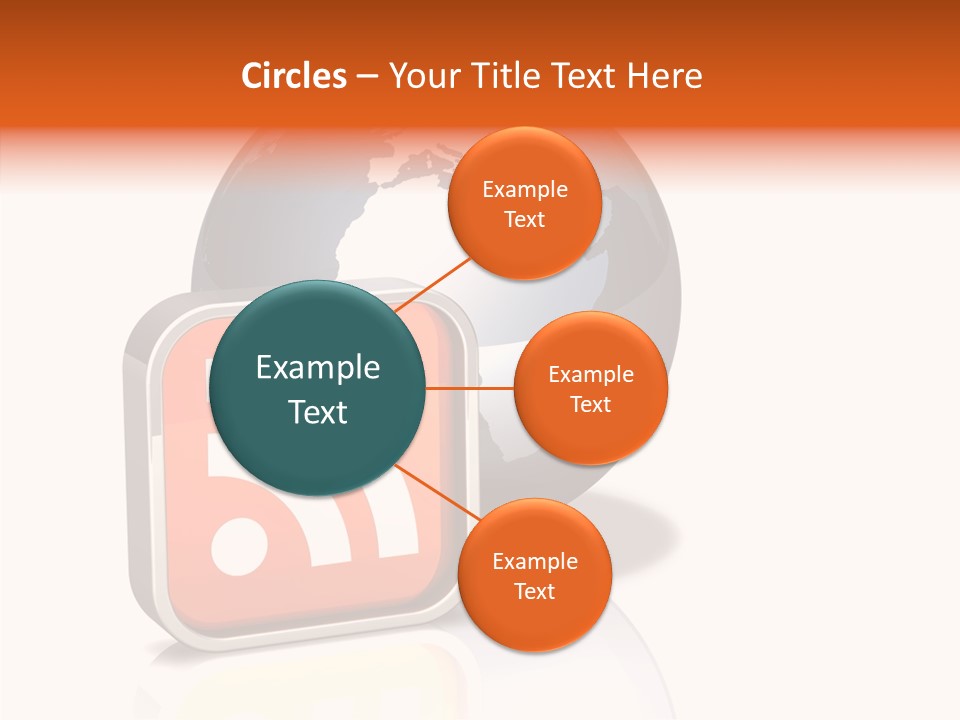 Female Finger Help PowerPoint Template