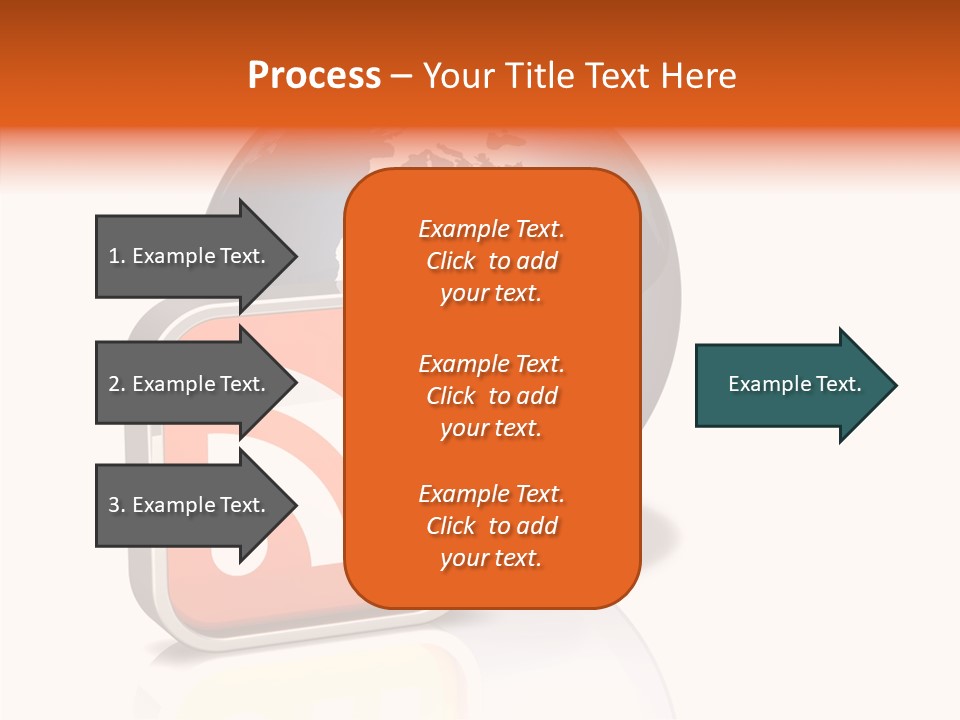 Female Finger Help PowerPoint Template