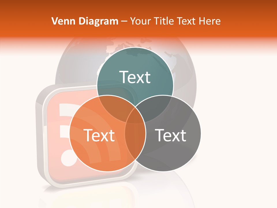 Female Finger Help PowerPoint Template