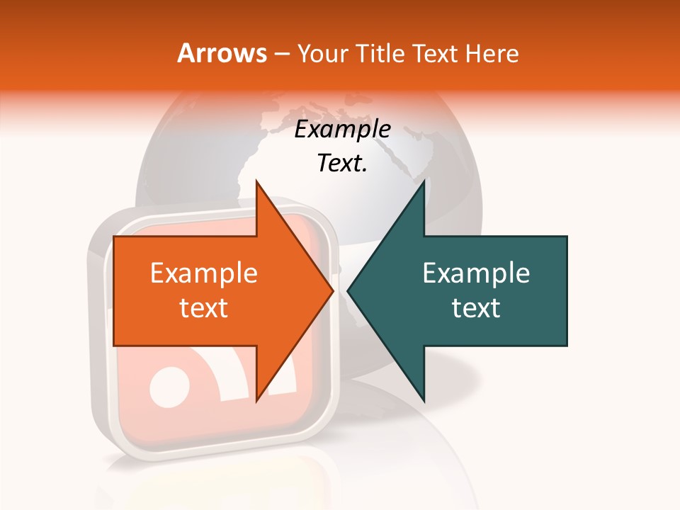 Female Finger Help PowerPoint Template