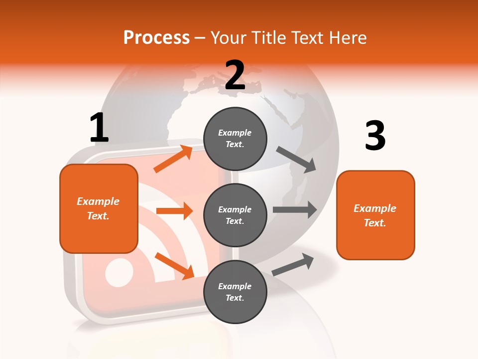 Female Finger Help PowerPoint Template