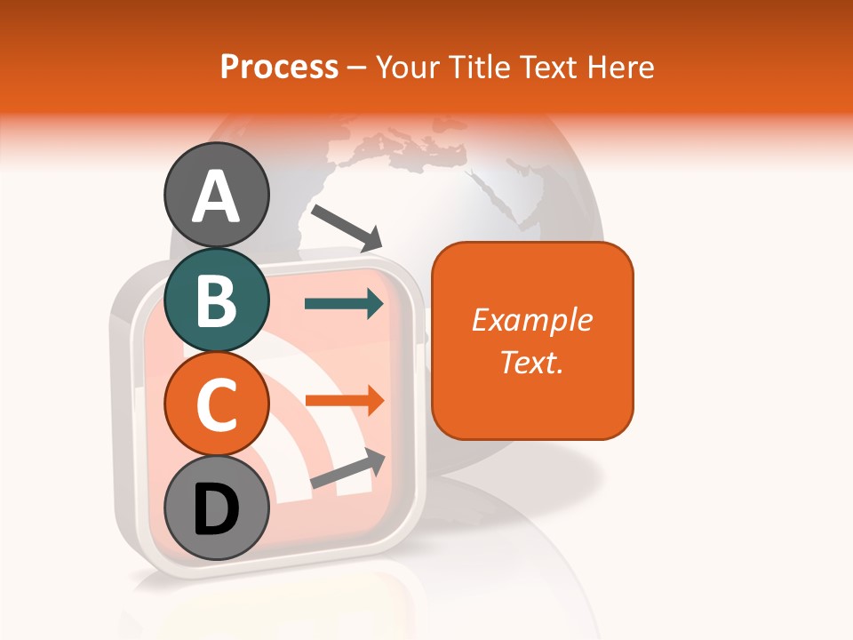 Female Finger Help PowerPoint Template