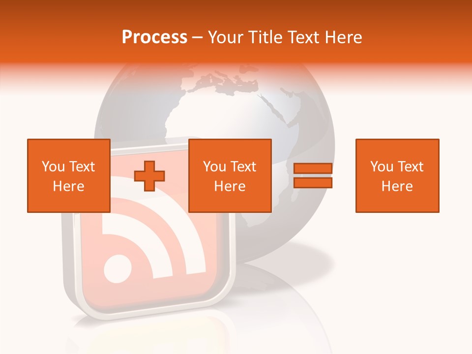 Female Finger Help PowerPoint Template