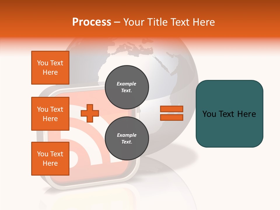 Female Finger Help PowerPoint Template