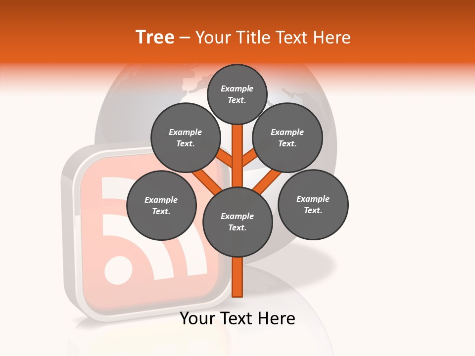 Female Finger Help PowerPoint Template